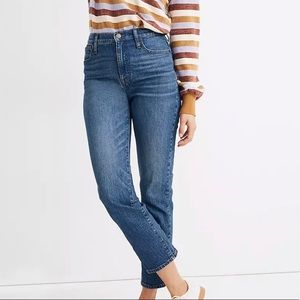 NWT Madewell Classic Straight Jeans Coldbrook S:29